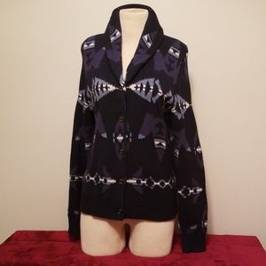 CHAPS Navajo-Inspired Cardigan
